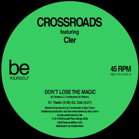 Crossroads/DON'T LOSE THE MAGIC 12"