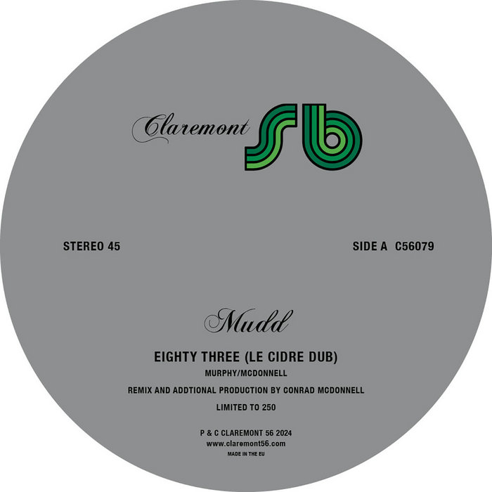 Mudd/EIGHTY THREE CONRAD IDJUT RMXS 12"