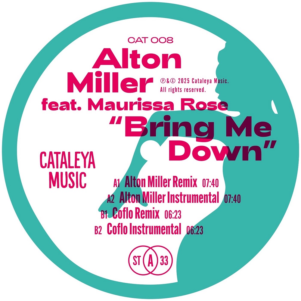 Alton Miller feat. Maurissa Rose/BRING ME DOWN 12"