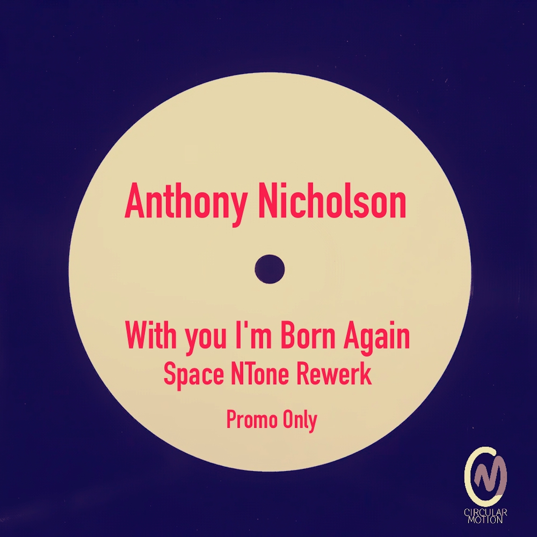 Anthony Nicholson/WITH YOU I'M BORN 12"