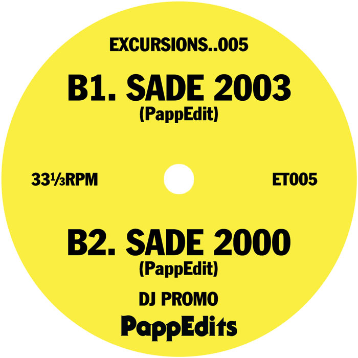 Sade/JULIUS PAPP EDITS 12"