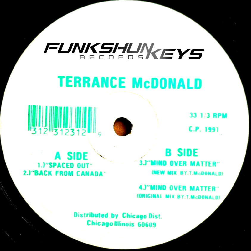 Terrance McDonald/MIND OVER MATTER 12"