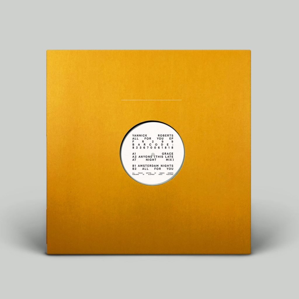 Yannick Roberts/ALL FOR YOU EP 12"