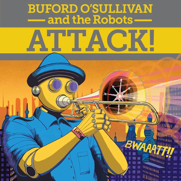 Buford O'Sullivan/ATTACK! (BLUE) LP