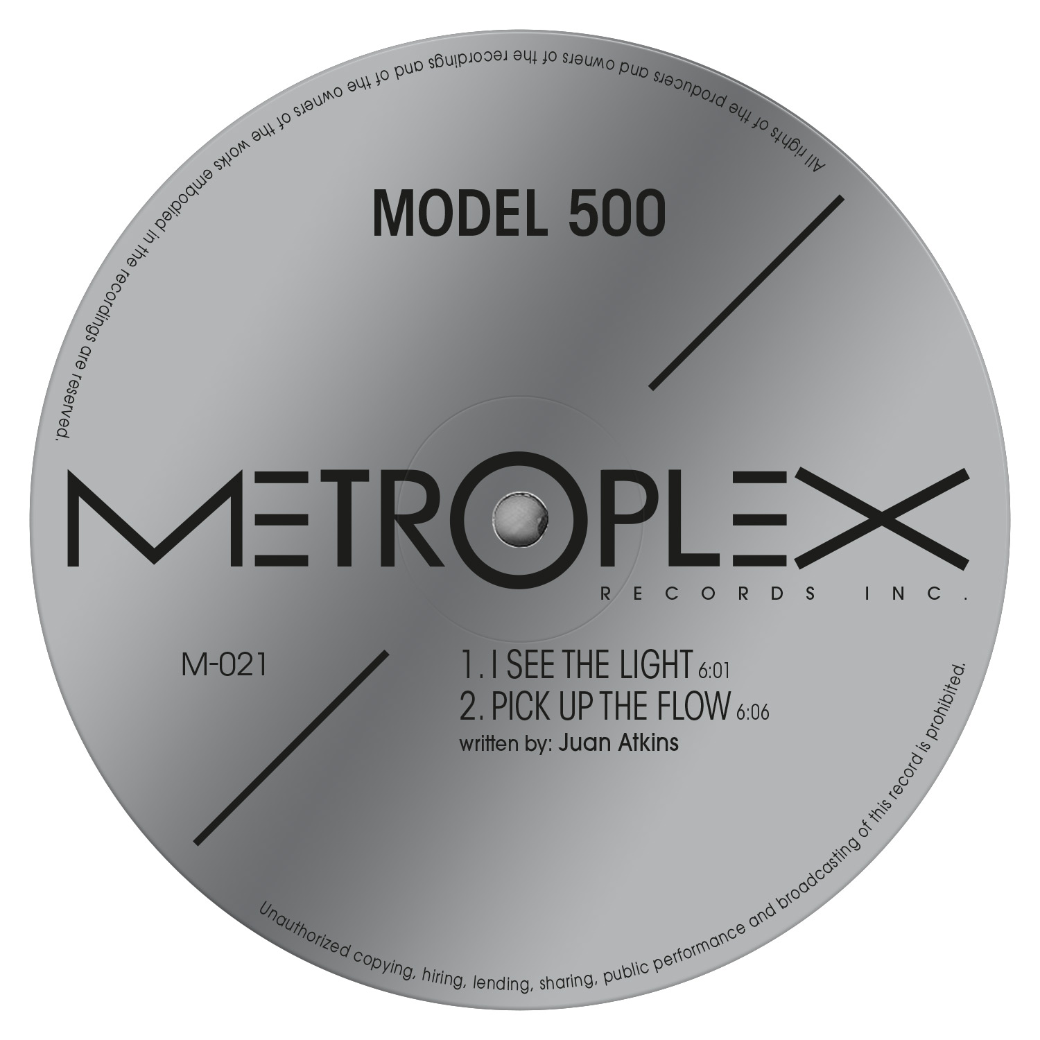 Model 500/I SEE THE LIGHT 12"