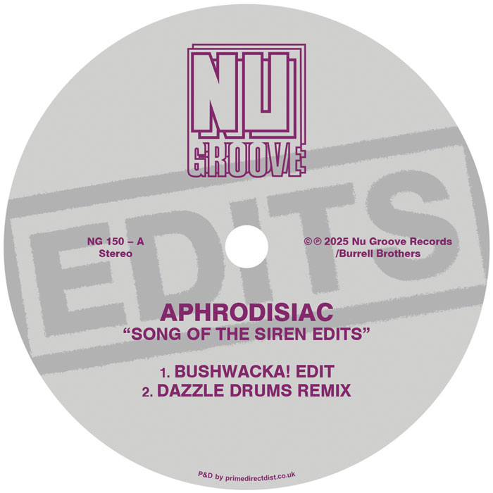 Aphrodisiac/SONG OF THE SIREN (2025) 12"