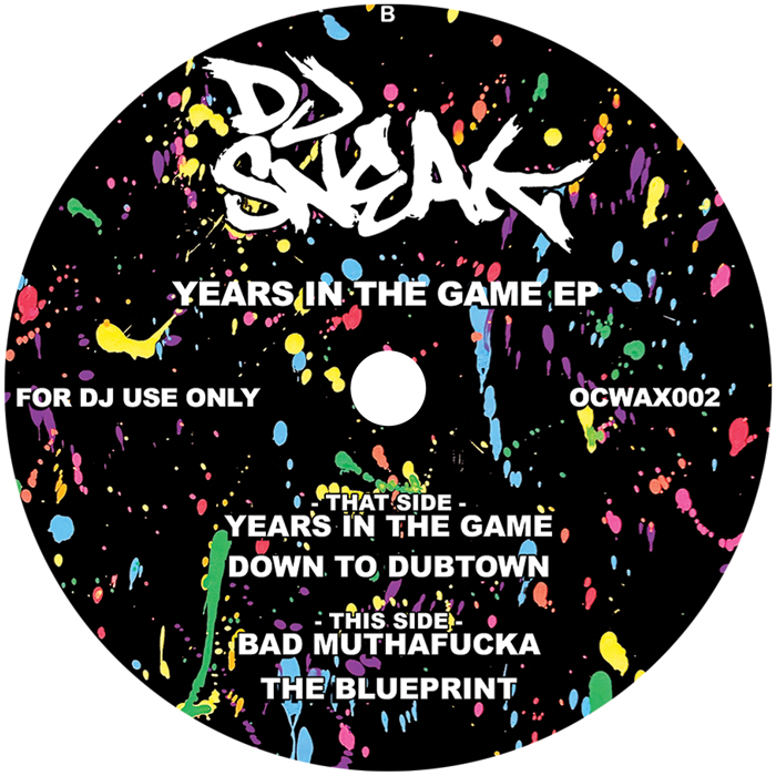 DJ Sneak/YEARS IN THE GAME EP 12"