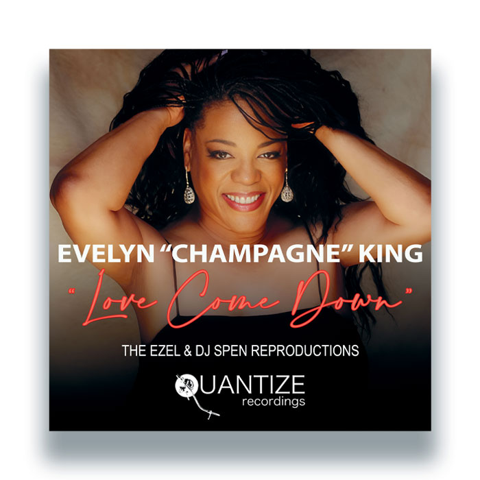 Evelyn "Champagne" King/LOVE COME DOWN (2025 REMIXES) 12"