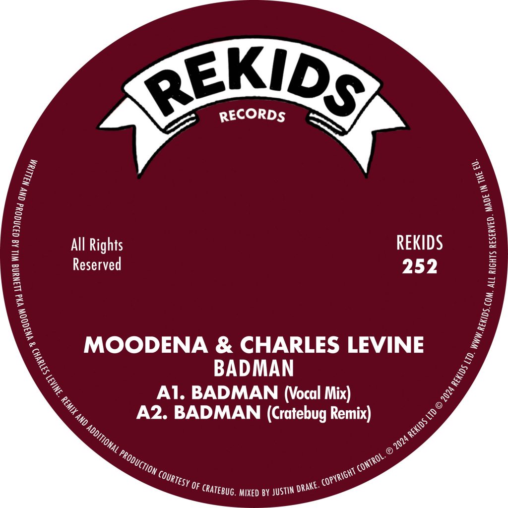 Moodena & Charles Levine/BADMAN 12"