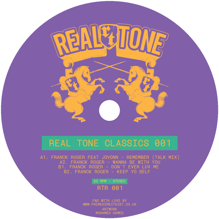 Franck Roger/REAL TONE CLASSICS 001 12"