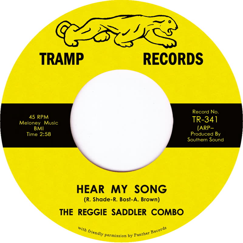 Reggie Sadler Combo/HEAR MY SONG 7"