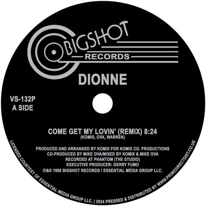Dionne/COME GET MY LOVIN' 12"
